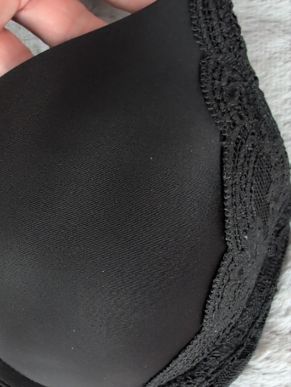 Victoria's Secret Dreams Angels Black Lace Push-Up Bra - Picture 6 of 16
